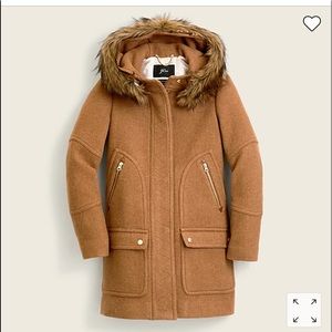 Jcrew Chateau coat in Acorn